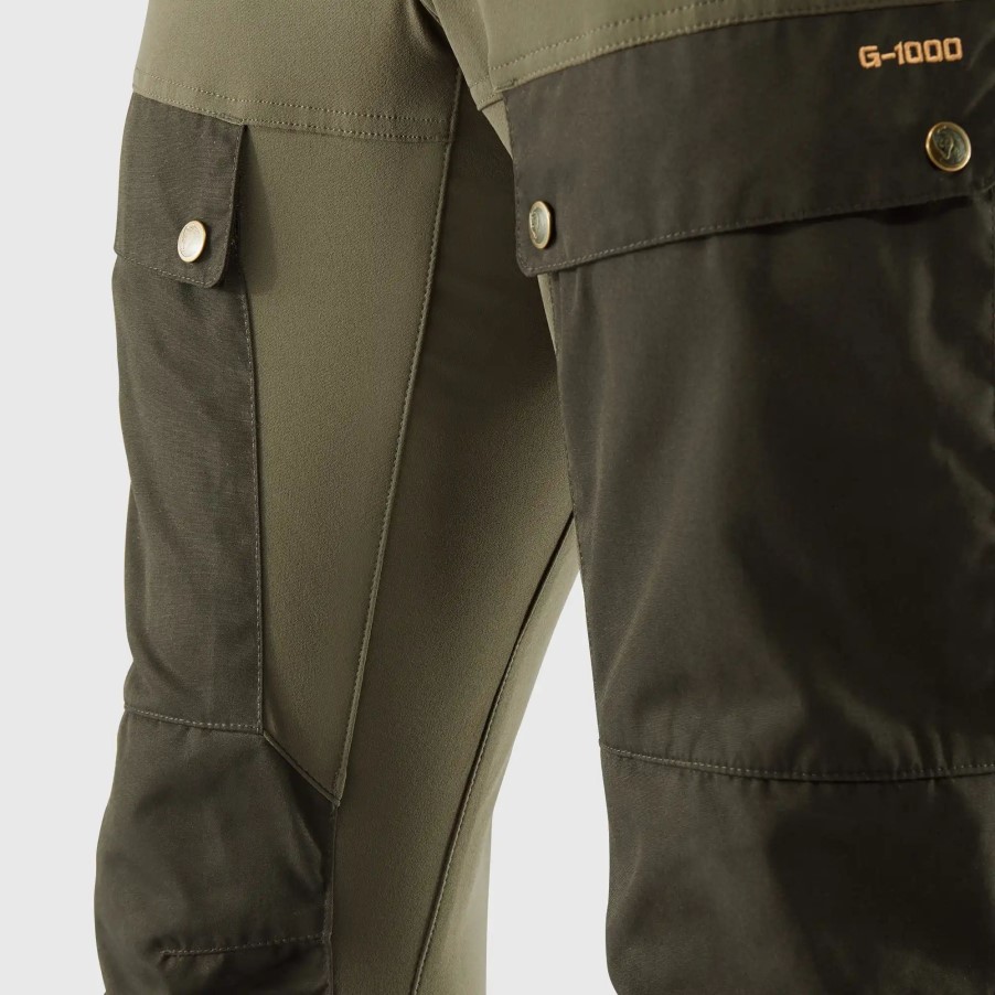 Fjällräven Keb Trousers M Reg Deep Forest-Laurel Green