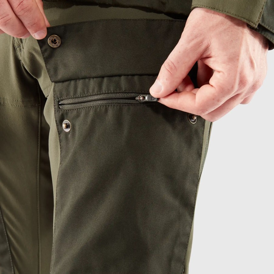 Fjällräven Keb Trousers M Reg Deep Forest-Laurel Green