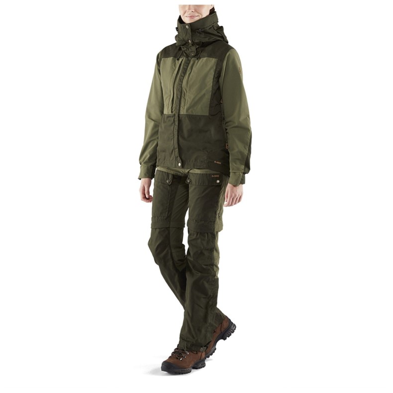 Deep Forest/Laurel Green Fjällräven Keb Jacket W