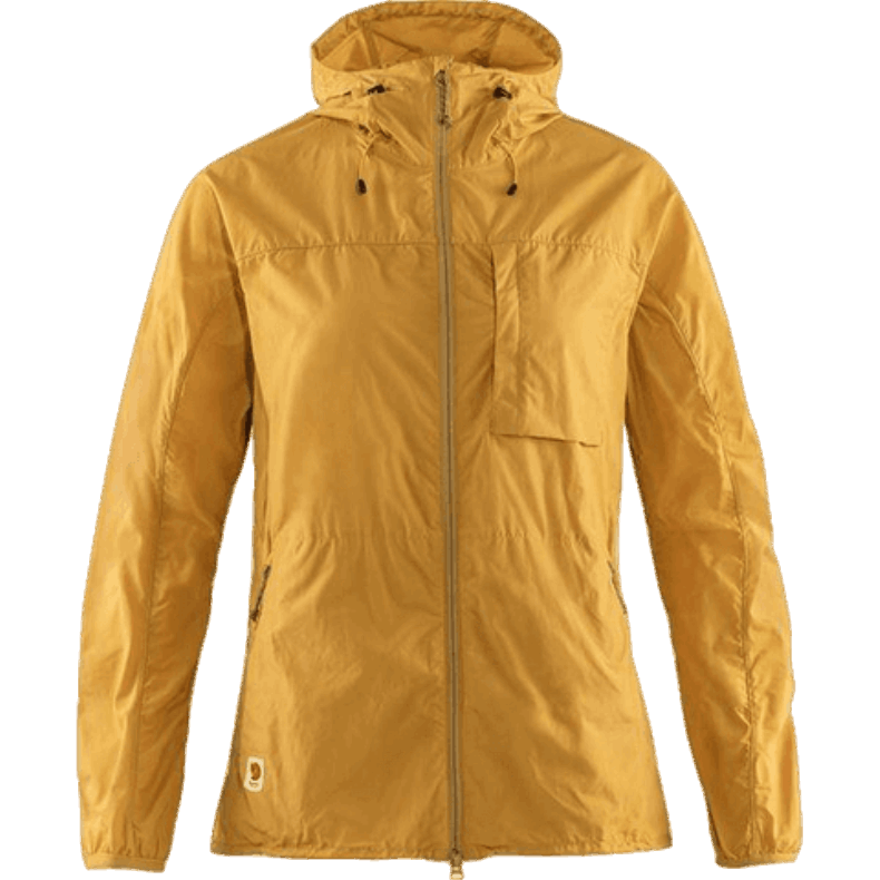 Ochre High Coast Wind Jacket W - Ochre Fjällräven