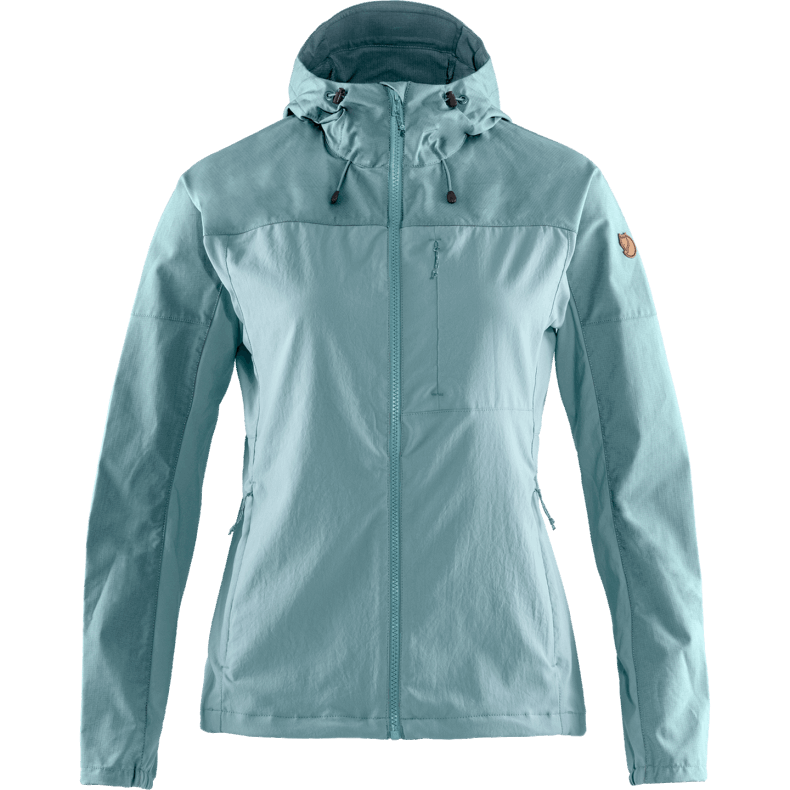 Abisko Midsummer Jacket W Fjällräven Mineral Blue/Clay Blue