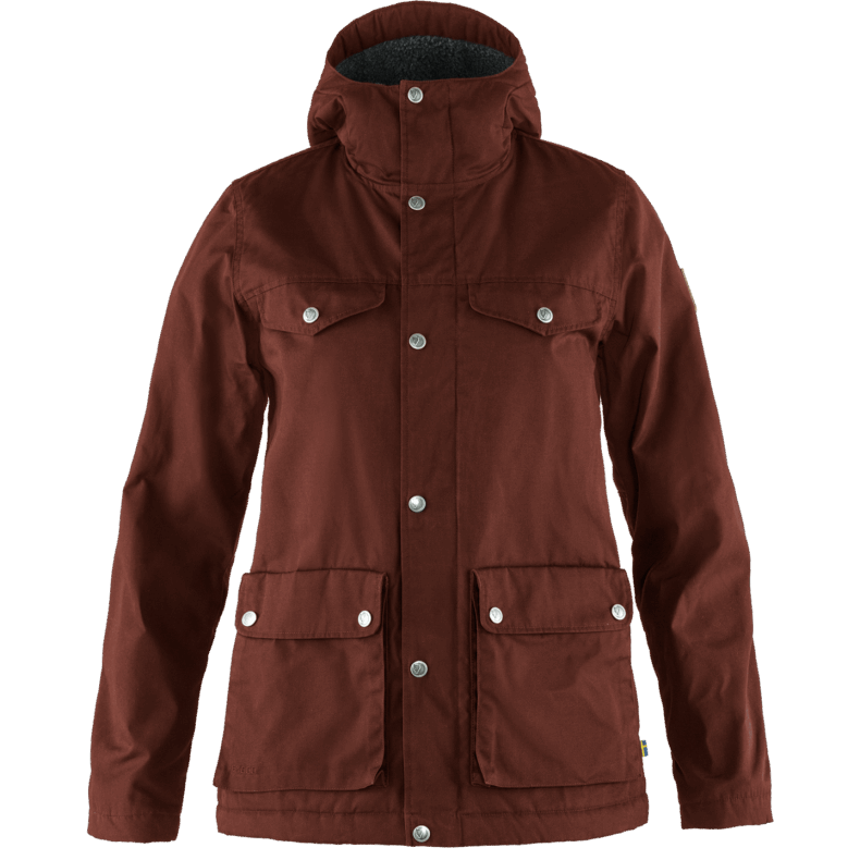 Greenland Winter Jacket W Maroon Fjällräven