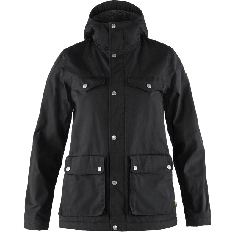 Greenland Winter Jacket W Fjällräven Black
