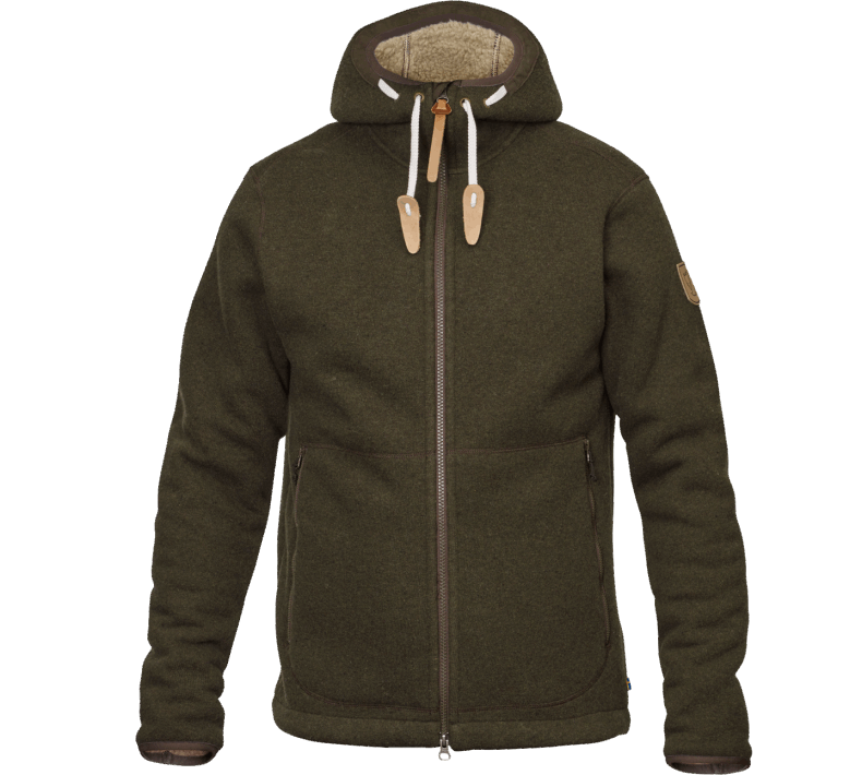 Dark Olive Polar Fleece Jacket M Fjällräven