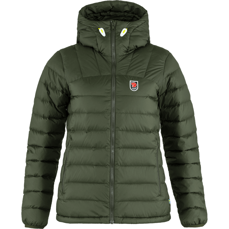 Fjällräven Expedition Pack Down Hoodie W - Deep Forest Deep Forest