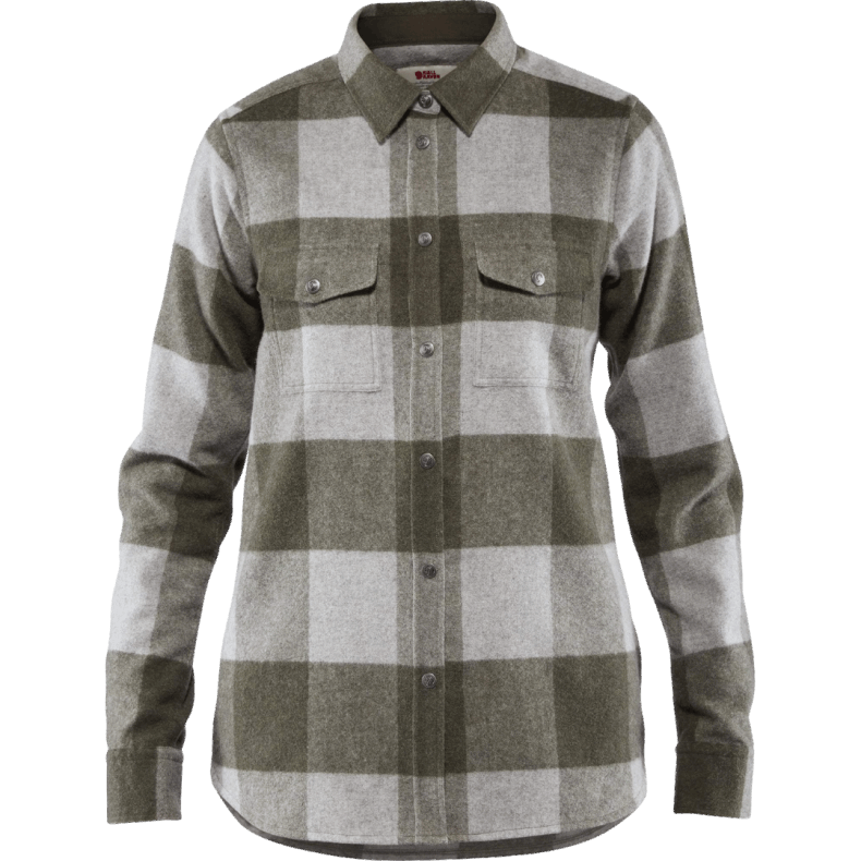 Laurel Green/Fog Canada Shirt Ls W - Laurel Green - Fog Fjällräven