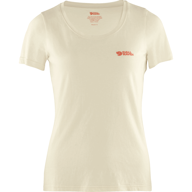 Fjällräven Logo T-Shirt W - 2 Colours Chalk White