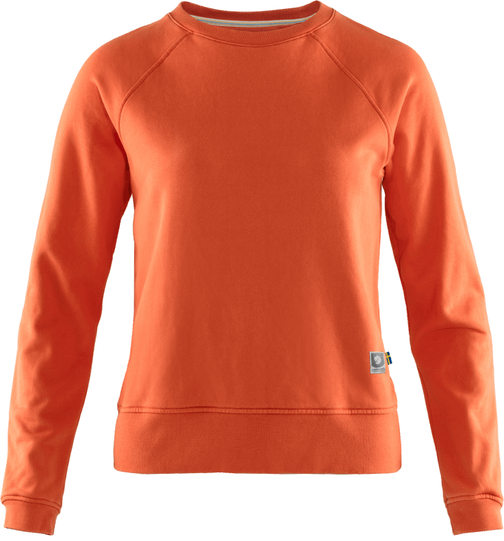 Greenland Sweatshirt W Fjällräven Rowan Red