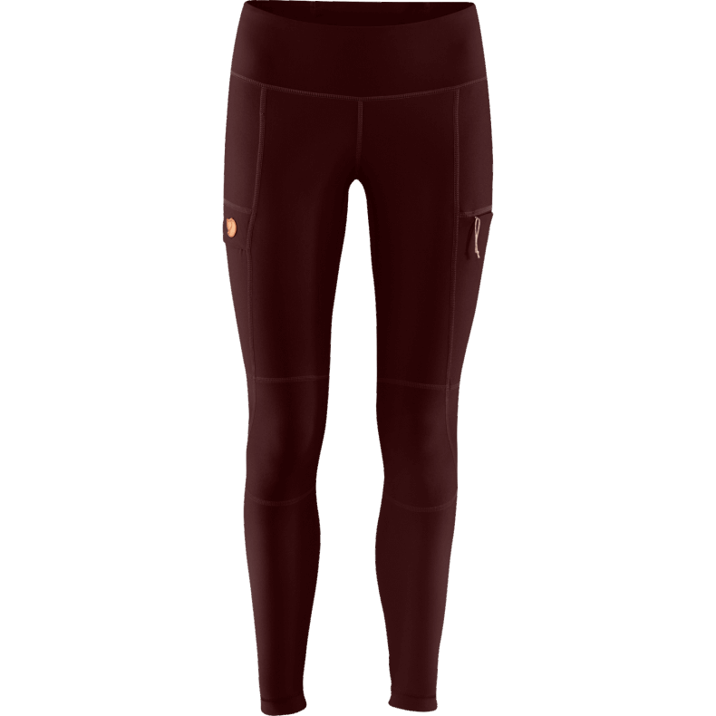 Abisko Trail Tights W Dark Garnet Fjällräven