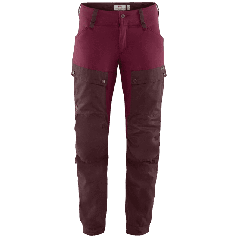 Dark Garnet/Plum Fjällräven Keb Trousers W - Various Colours