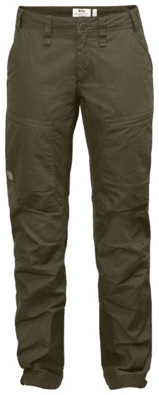 Abisko Lite Trekking Trousers W - D Olive D Olive Fjällräven Dark Olive-Dark Olive