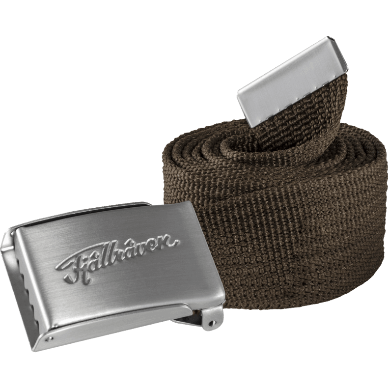 Dark Olive Fjällräven Brand Övik Webbing Belt