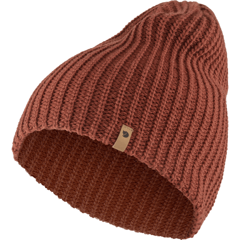 Terracotta Pink Fjällräven Övik Melange Beanie - Terracotta Pink