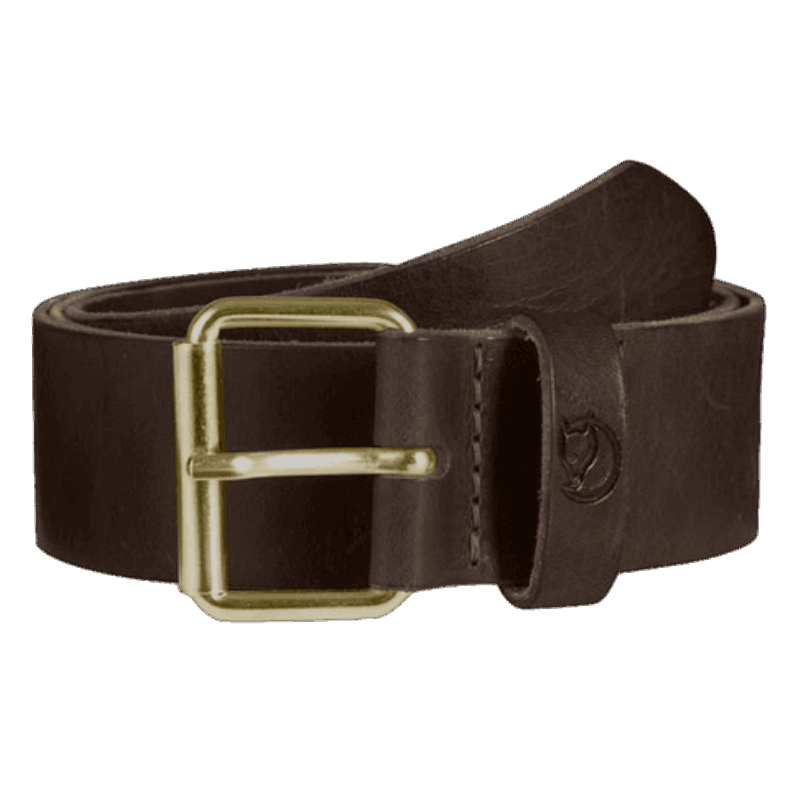 Fjällräven Leather Brown Singi Belt 4Cm - Leather Brown