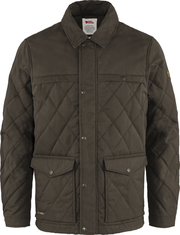 Fjällräven Dark Olive Övik Wool Padded Jacket M