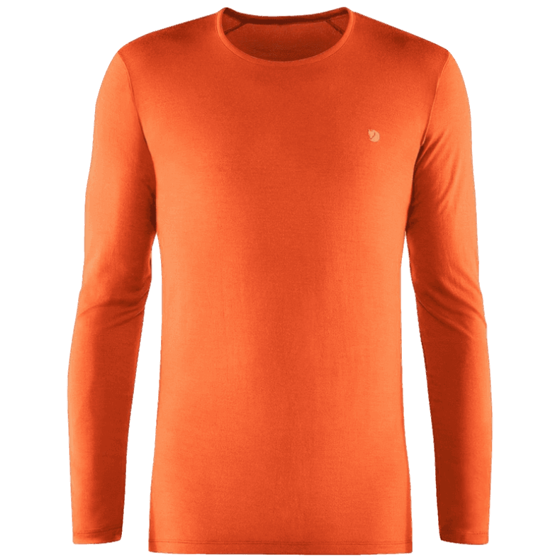Bergtagen Thinwool Ls M - Hokkaido Orange Hokkaido Orange Fjällräven