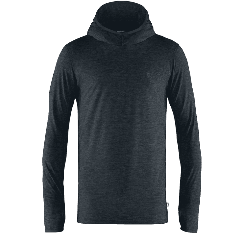 Dark Navy Fjällräven Abisko Sun-Hoodie M