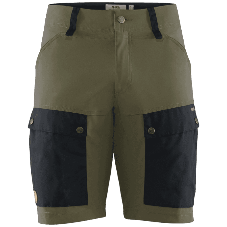 Fjällräven Keb Shorts M - D Navy Light Olive Dark Navy/Light Olive