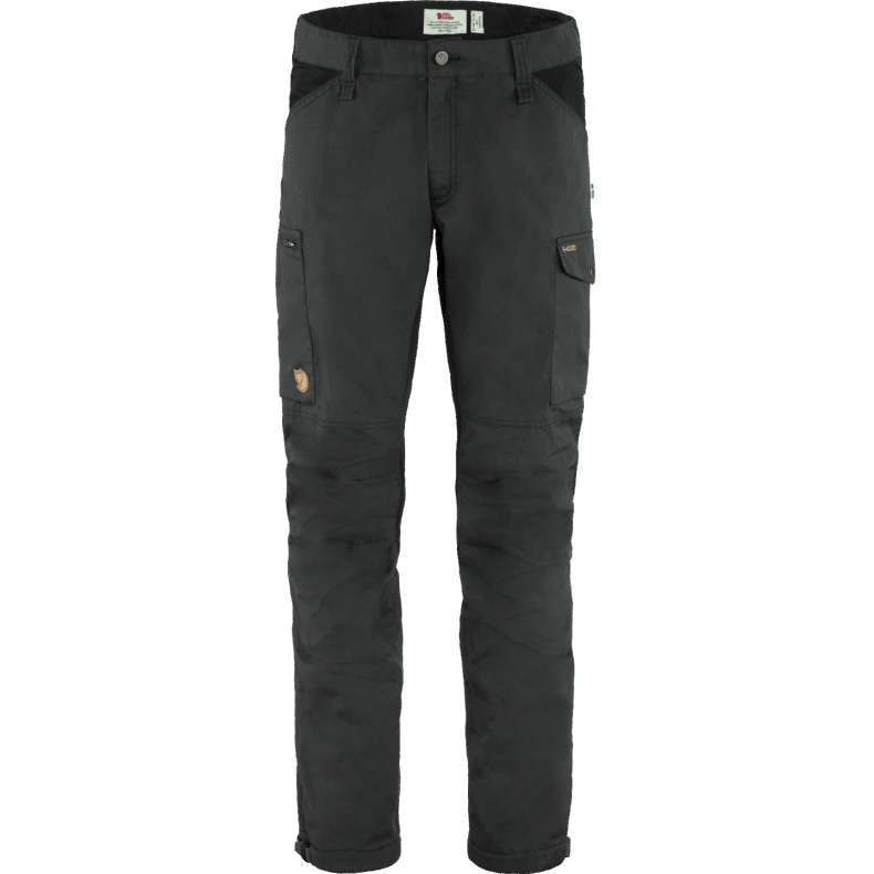 Kaipak Trousers M - Dark Grey-Black Fjällräven Black