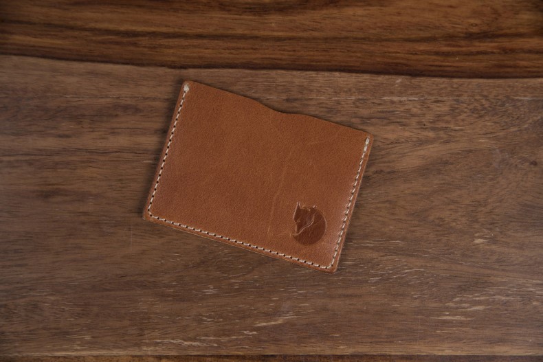 Fjällräven Övik Card Holder Cognac