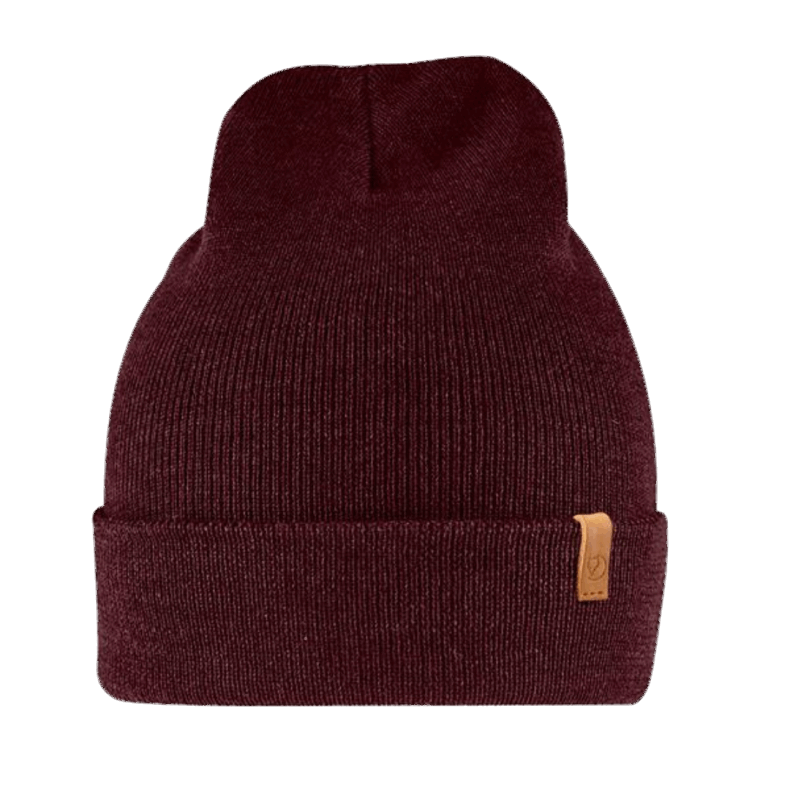 Classic Knit Hat Fjällräven Dark Garnet