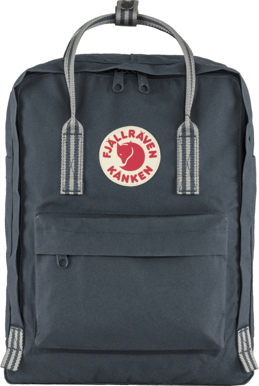 Navy-Long Stripes Kånken Fjällräven