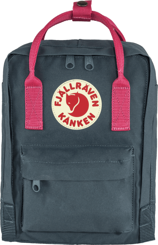 Royal Blue-Flamingo Pink Fjällräven Kånken Mini