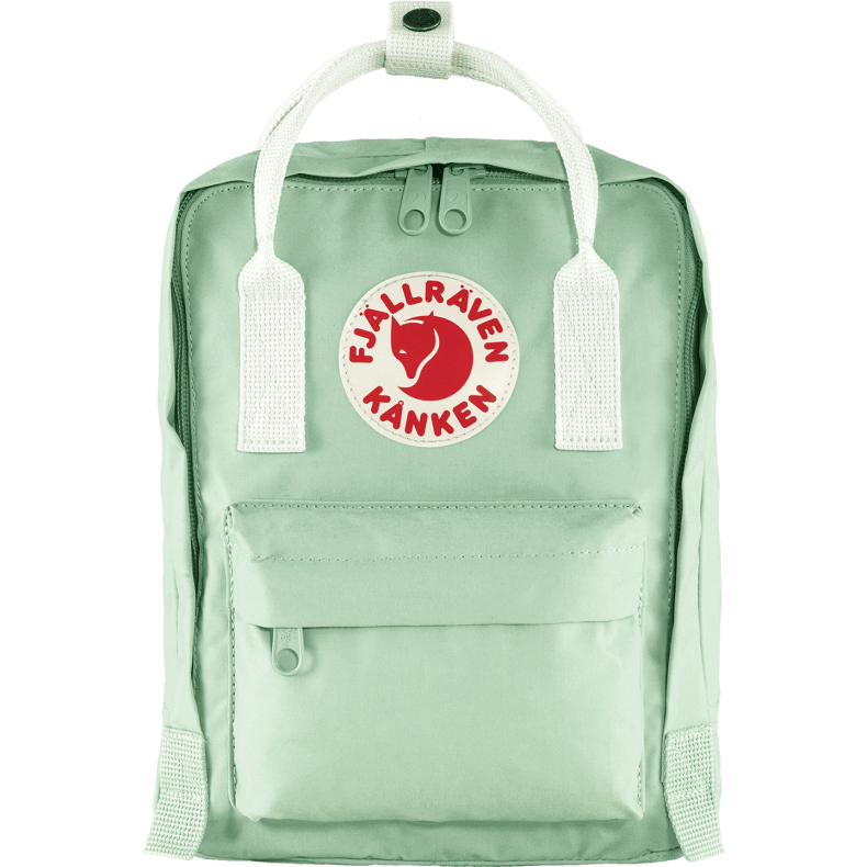 Mint Green-Cool White Kånken Mini Fjällräven Brand