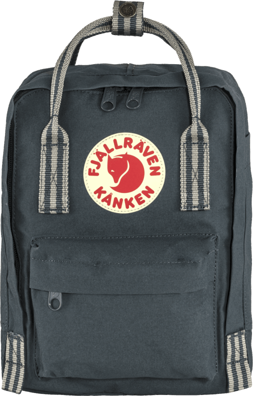 Navy-Long Stripes Kånken Mini Fjällräven