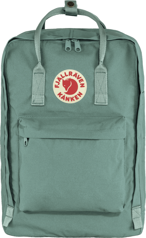 Frost Green Kånken Laptop 17 Fjällräven Brand