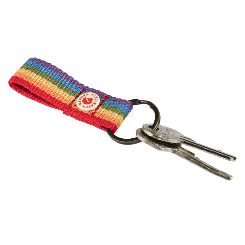 Kånken Rainbow Keyring Fjällräven Brand Rainbow Pattern