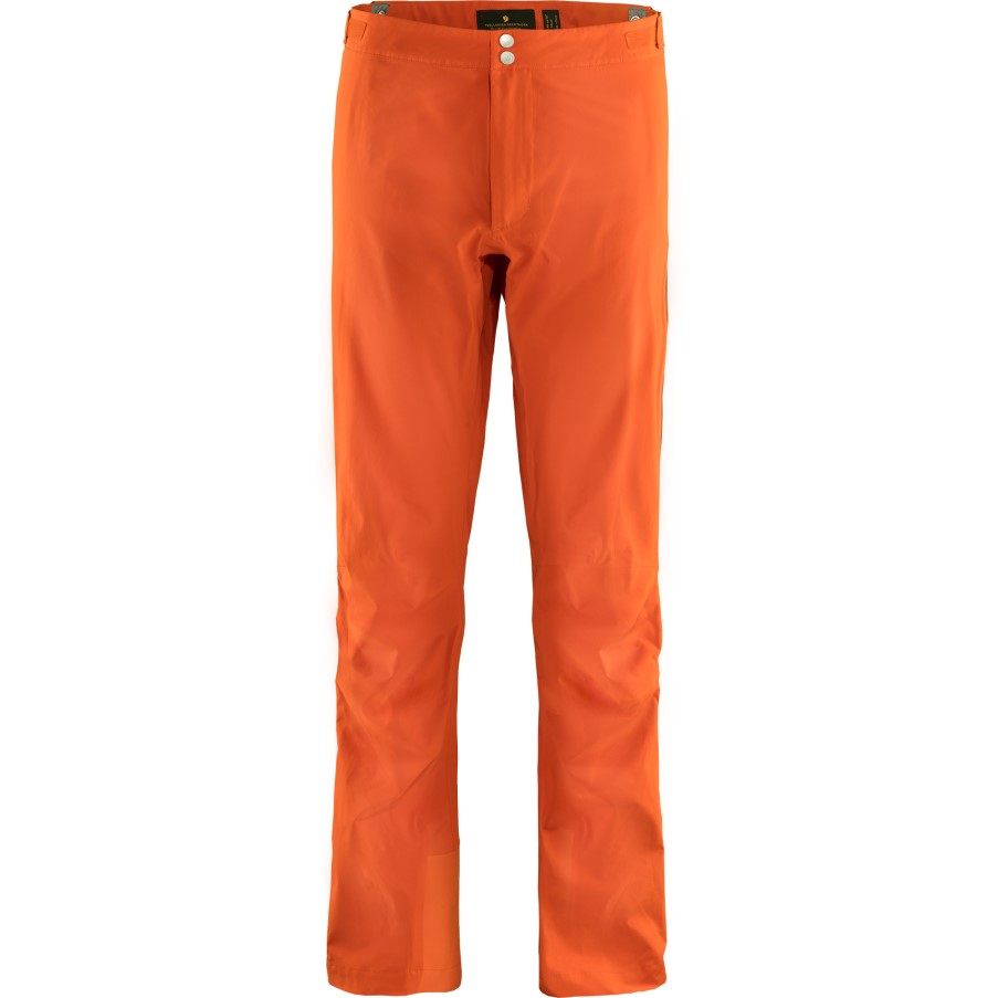 Hokkaido Orange Bergtagen Lite Eco-Shell Trousers M Fjällräven Brand