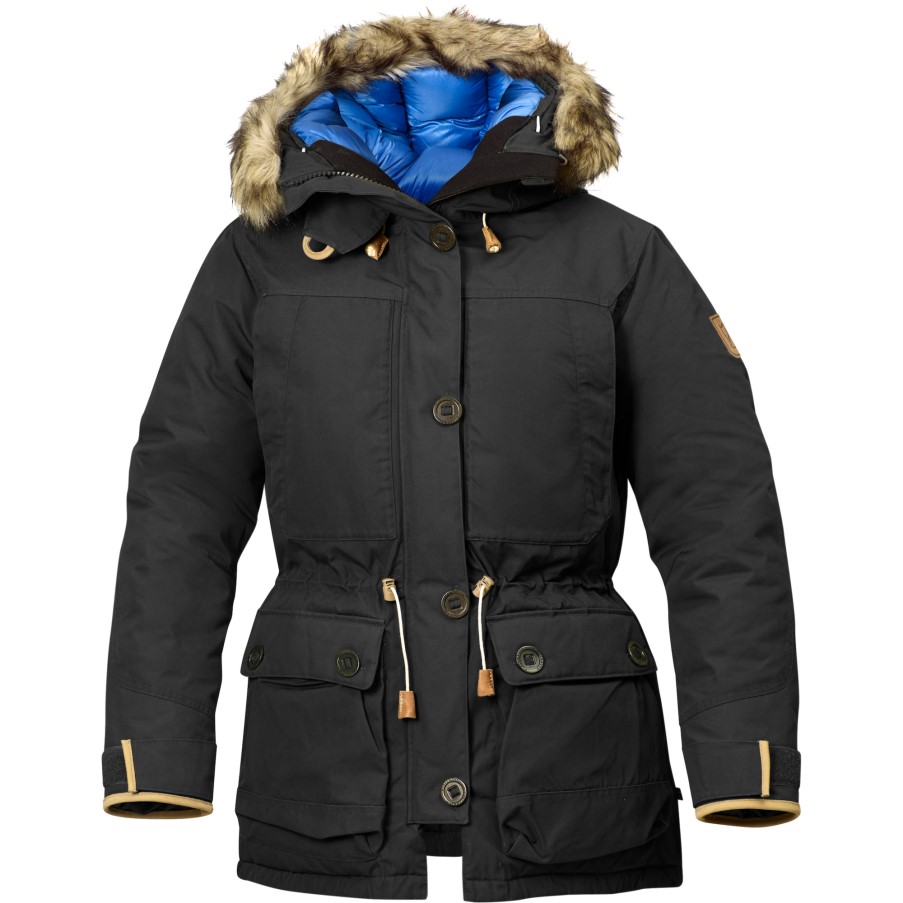 Dark Grey Fjällräven Expedition Down Parka No. 1 W