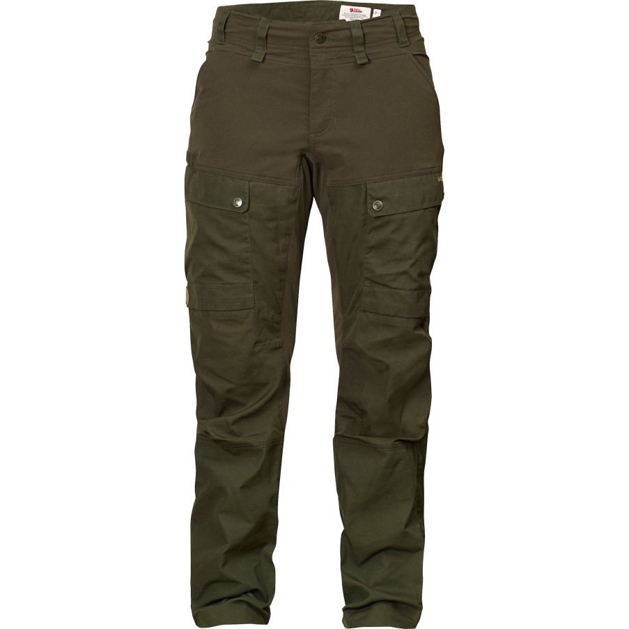 Lappland Hybrid Trousers W Fjällräven Dark Olive