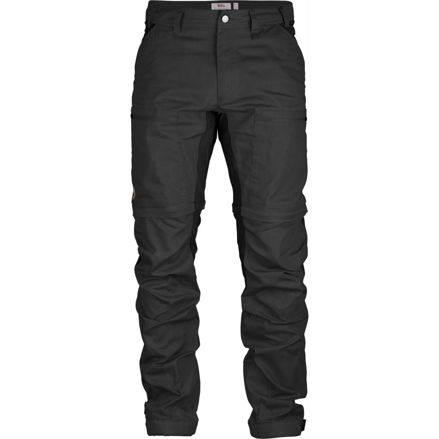 Dark Grey-Black Abisko Lite Trekking Zip-Off M Reg Fjällräven
