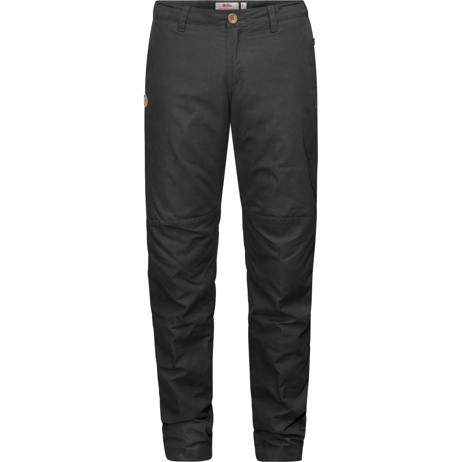 Fjällräven Brand Srmland Tapered Winter Trousers W Long Dark Grey