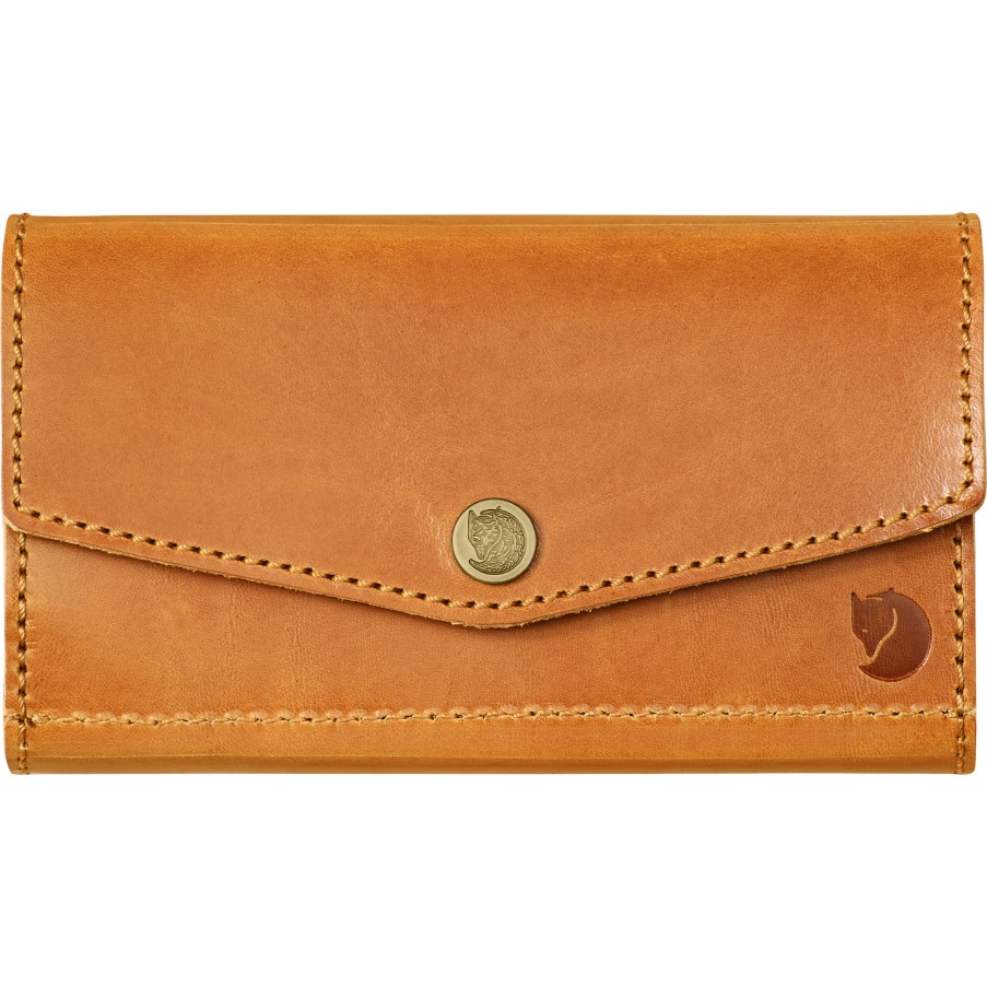Fjällräven Bullet Case Leather Cognac