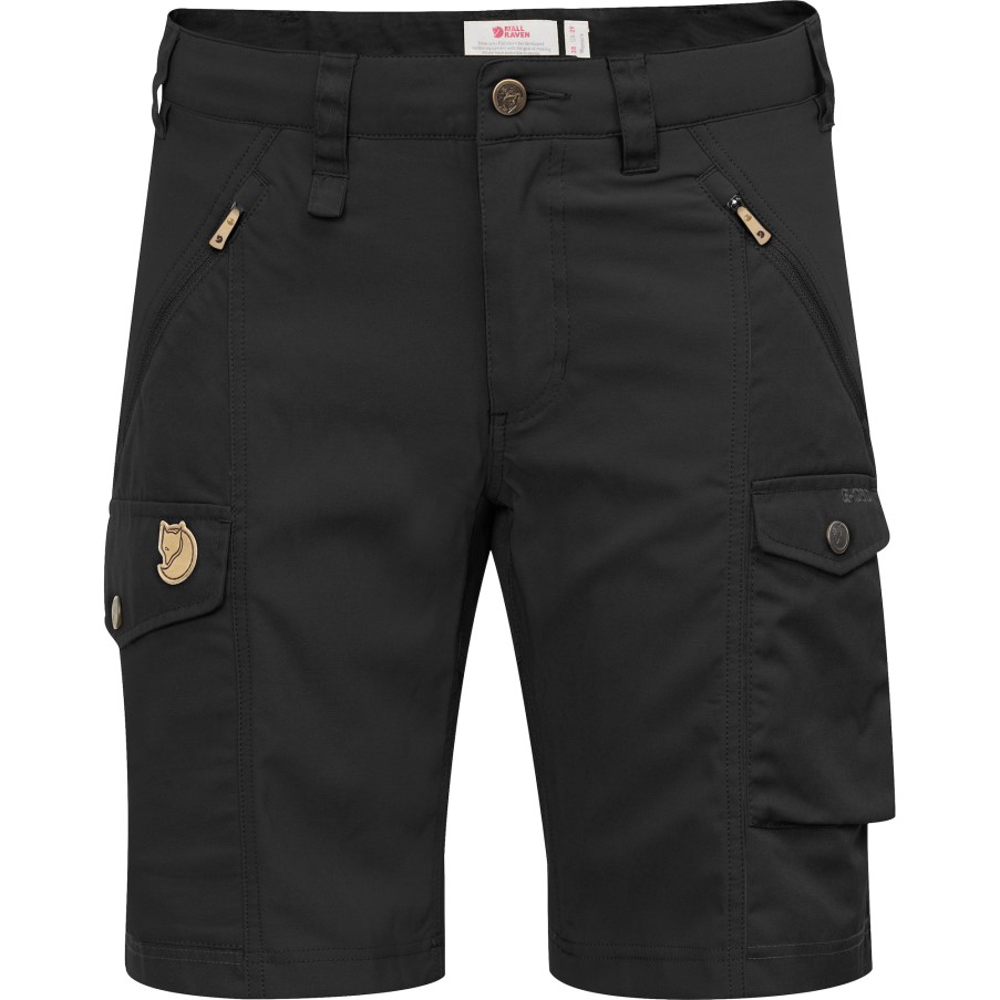 Fjällräven Nikka Shorts Curved W Black