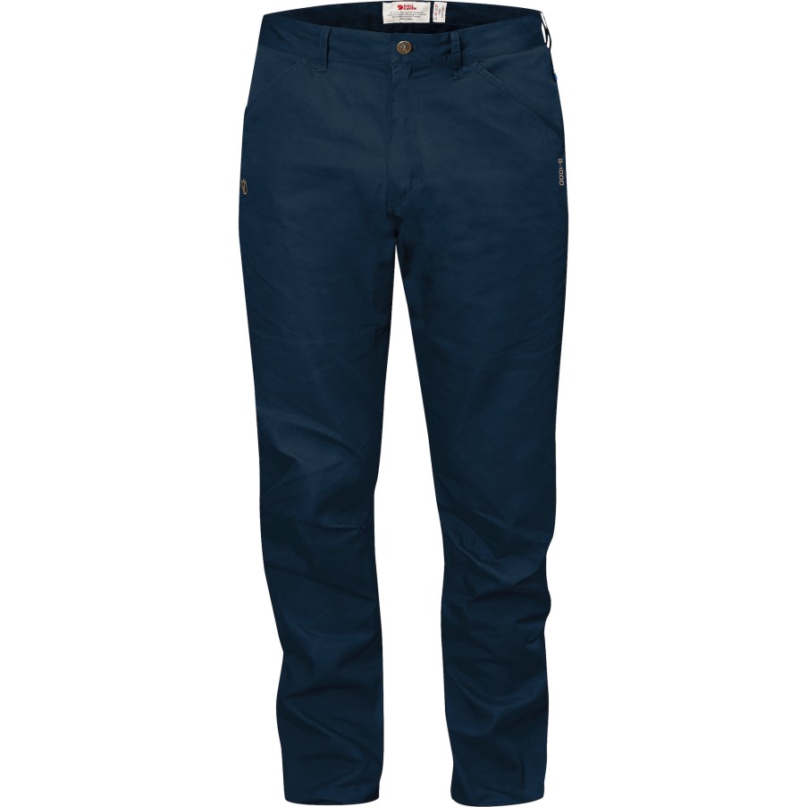 Navy Fjällräven High Coast Trousers M Long