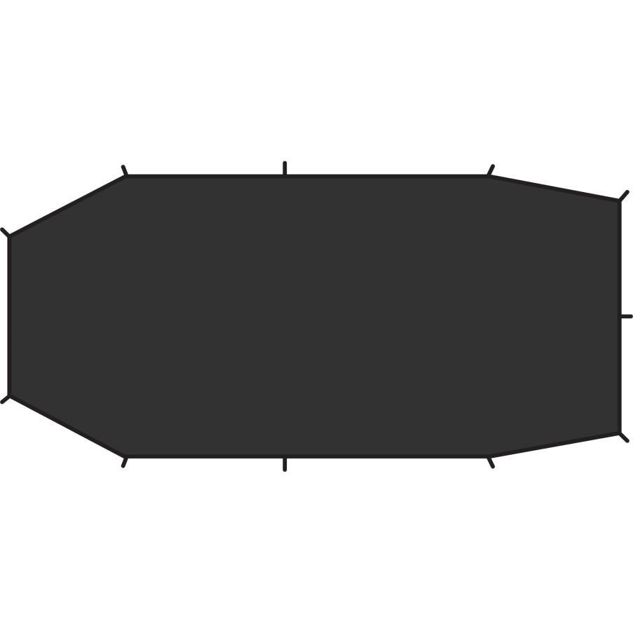 Black Fjällräven Endurance 3 Footprint
