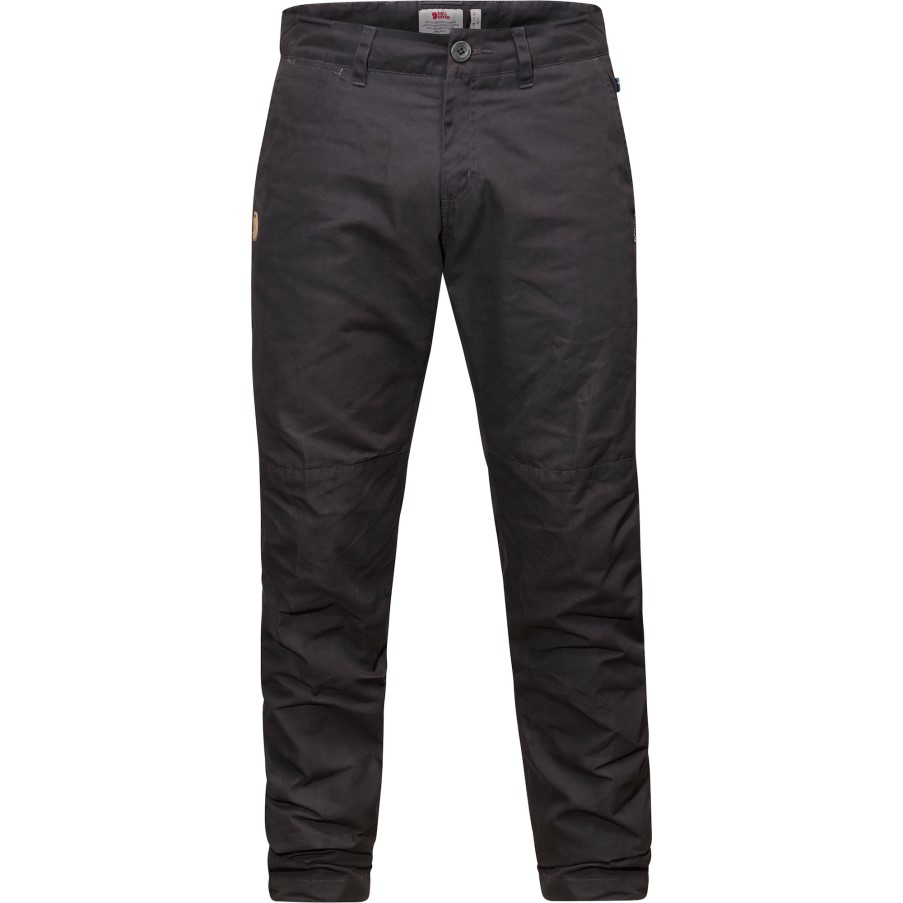 Dark Grey Srmland Tapered Winter Trousers M Long Fjällräven