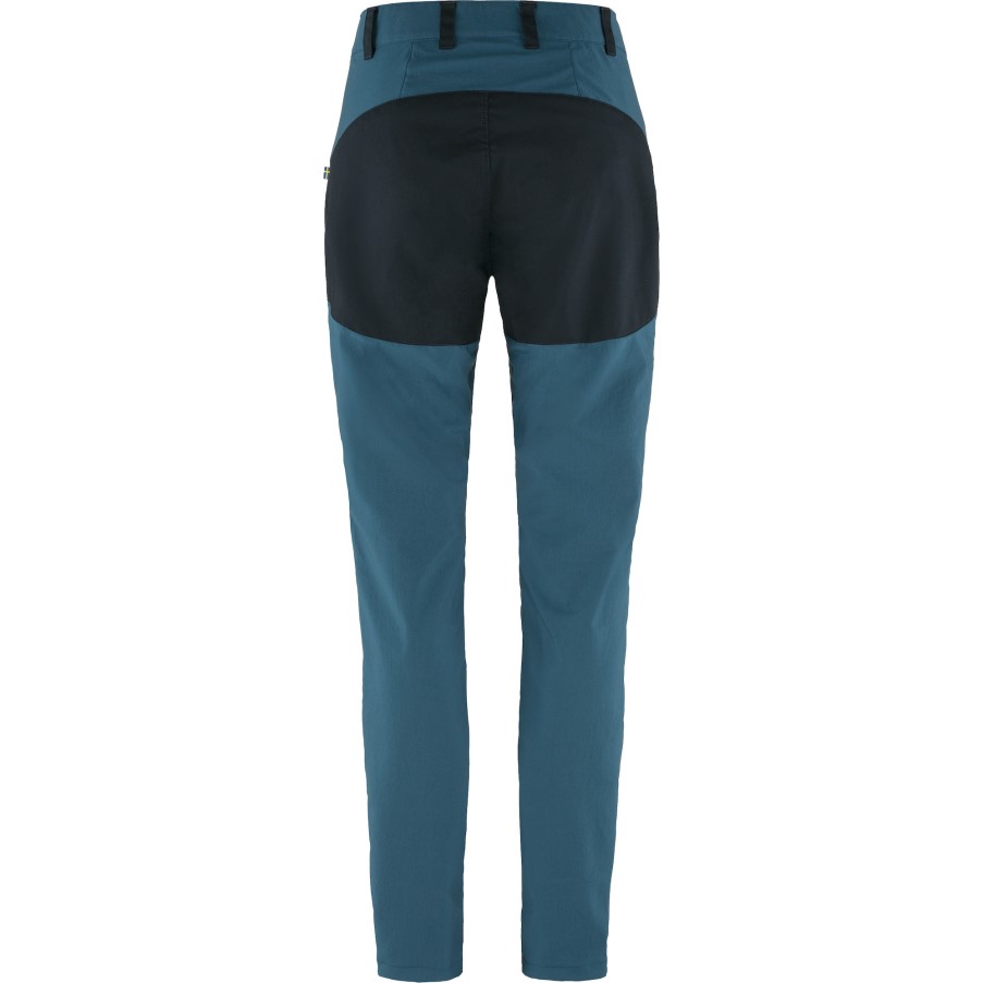 Fjällräven Indigo Blue-Dark Navy Abisko Midsummer Trousers W Short