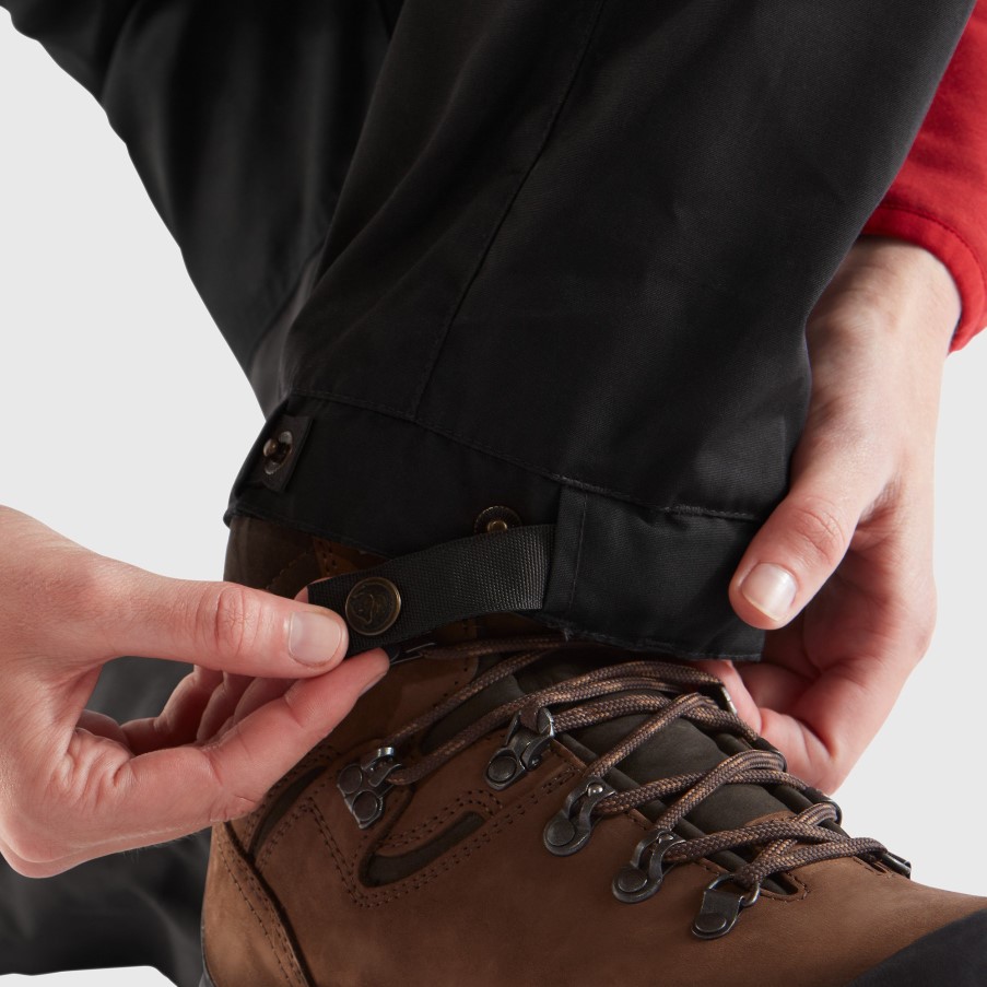Vidda Pro Trousers W Short Fjällräven Black-Black