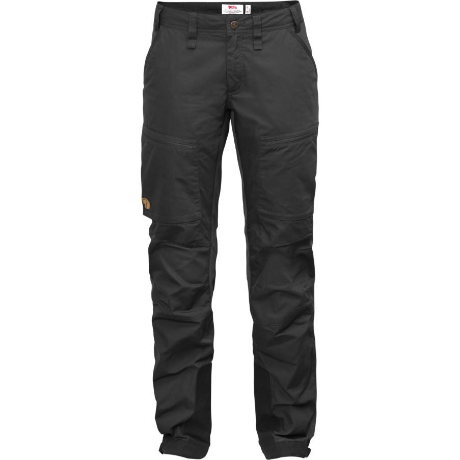 Fjällräven Dark Grey Abisko Lite Trekking Trousers W Short