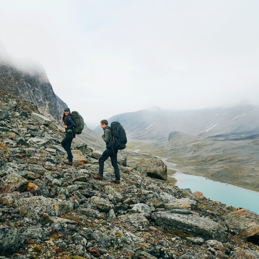 Jade Green-Patina Green Abisko Midsummer Trousers W Short Fjällräven