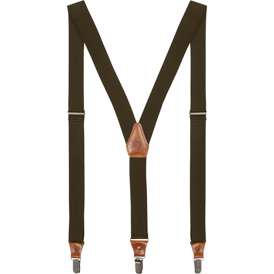 Fjällräven Singi Clip Suspenders Dark Olive