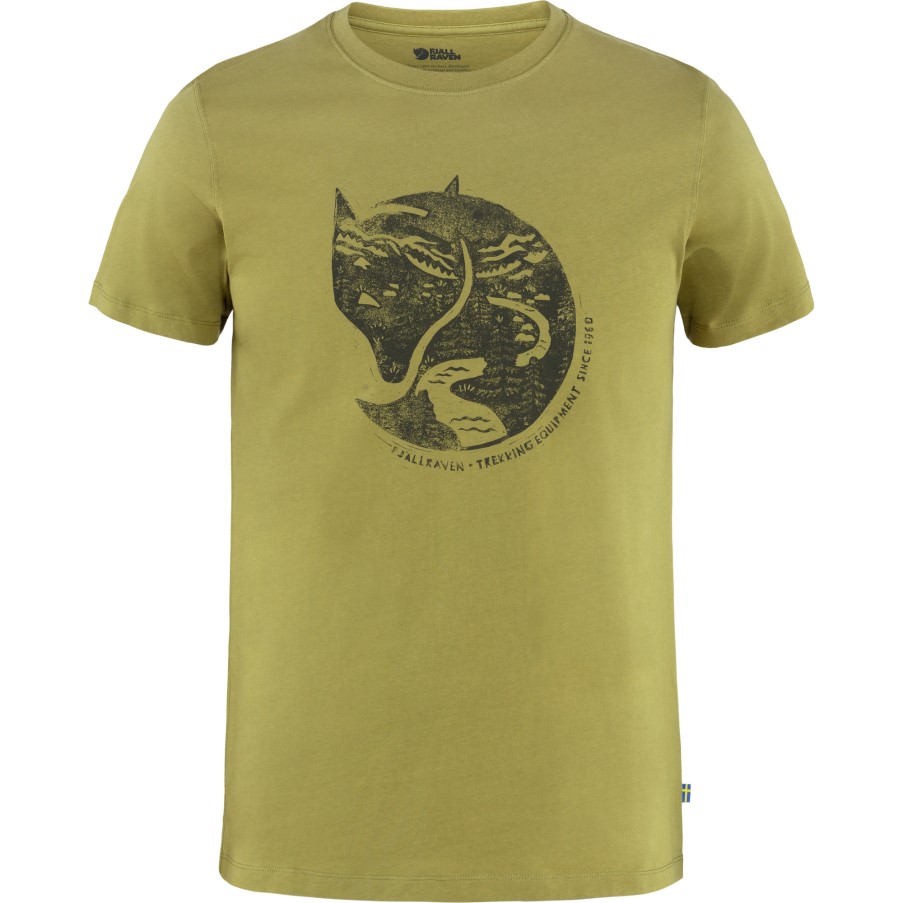 Moss Green Arctic Fox T-Shirt M Fjällräven