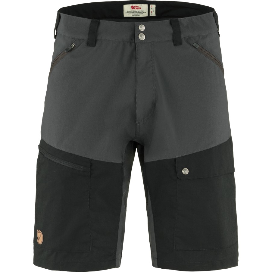 Abisko Midsummer Shorts M Dark Grey-Black Fjällräven