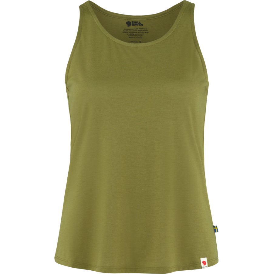High Coast Lite Tank Top W Fjällräven Moss Green