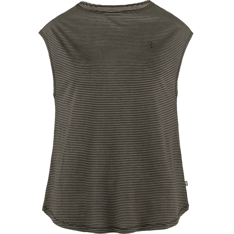 High Coast Cool T-Shirt W Fjällräven Brand Dark Grey